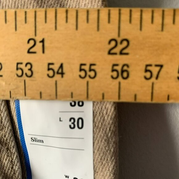 Goodfellow & Co Mens Slim Fit Total Flex Tan Jeans 38W X 30L - Picture 8 of 12